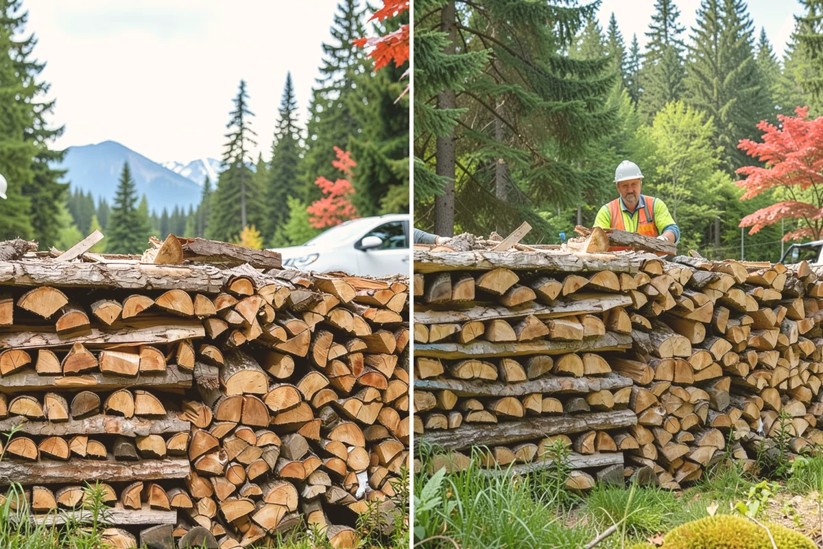 Outdoor Fireplace Wood in Bellevue, King County, WA - Tell us about your fireplace and access