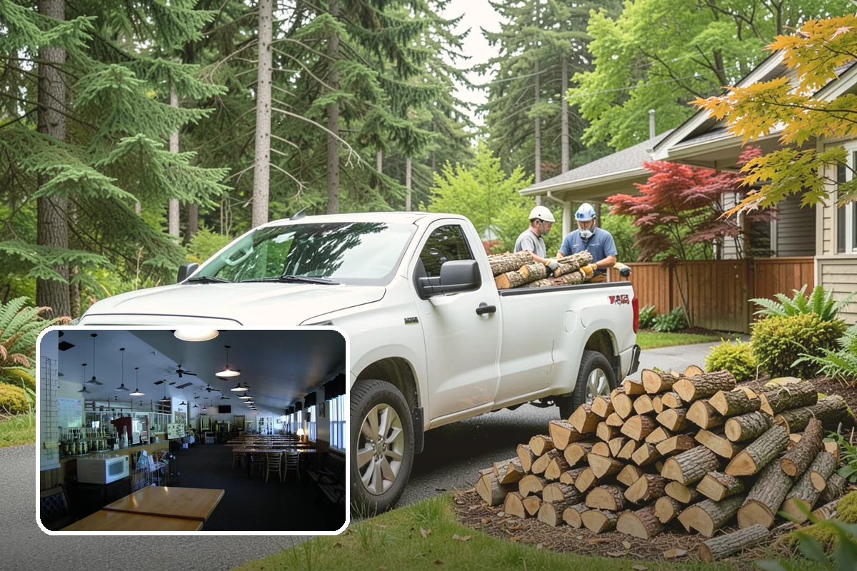 Outdoor Fireplace Wood in Black Diamond, King County, WA - Seasoned for a clean, steady flame
