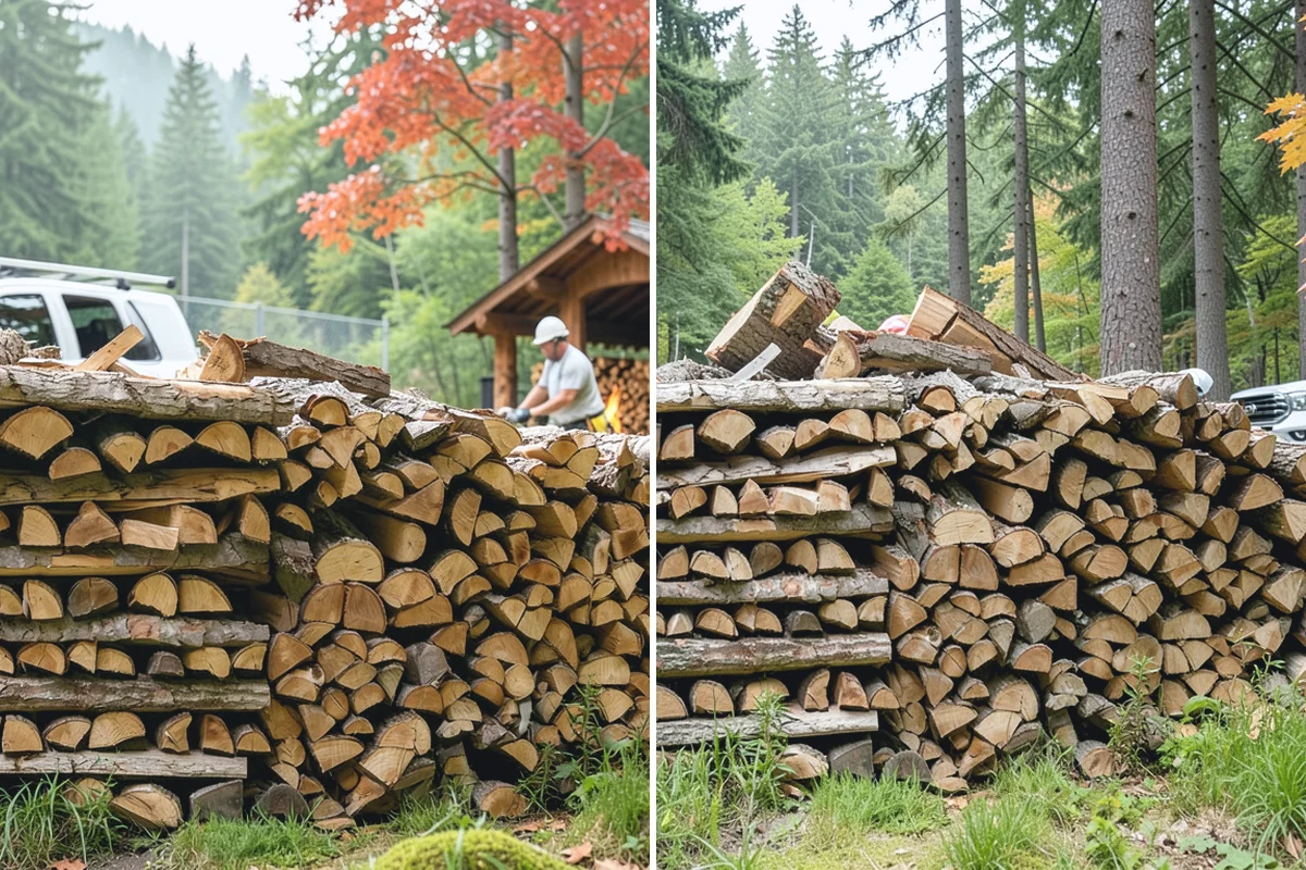 Outdoor Fireplace Wood in Bonney Lake, Pierce County, WA - Tell us about your fireplace and access