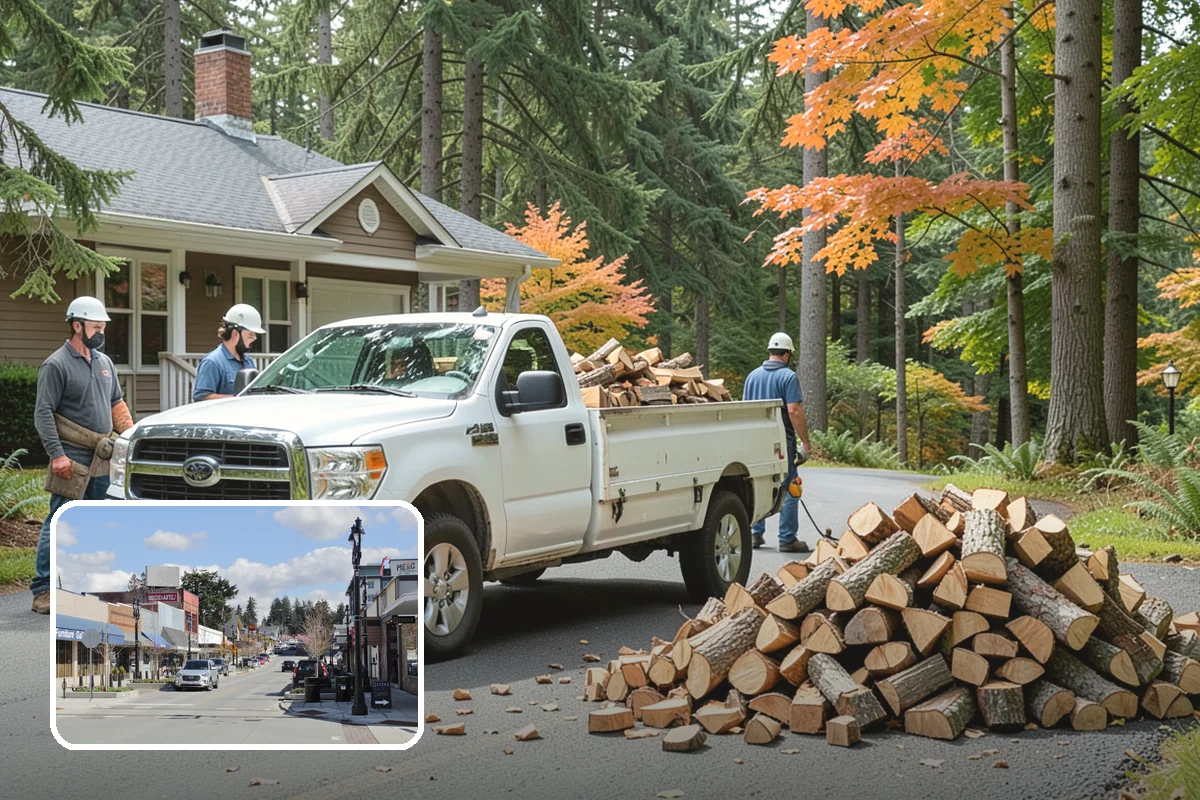 Outdoor Fireplace Wood in Bothell, King County, WA - Seasoned for a clean, steady flame
