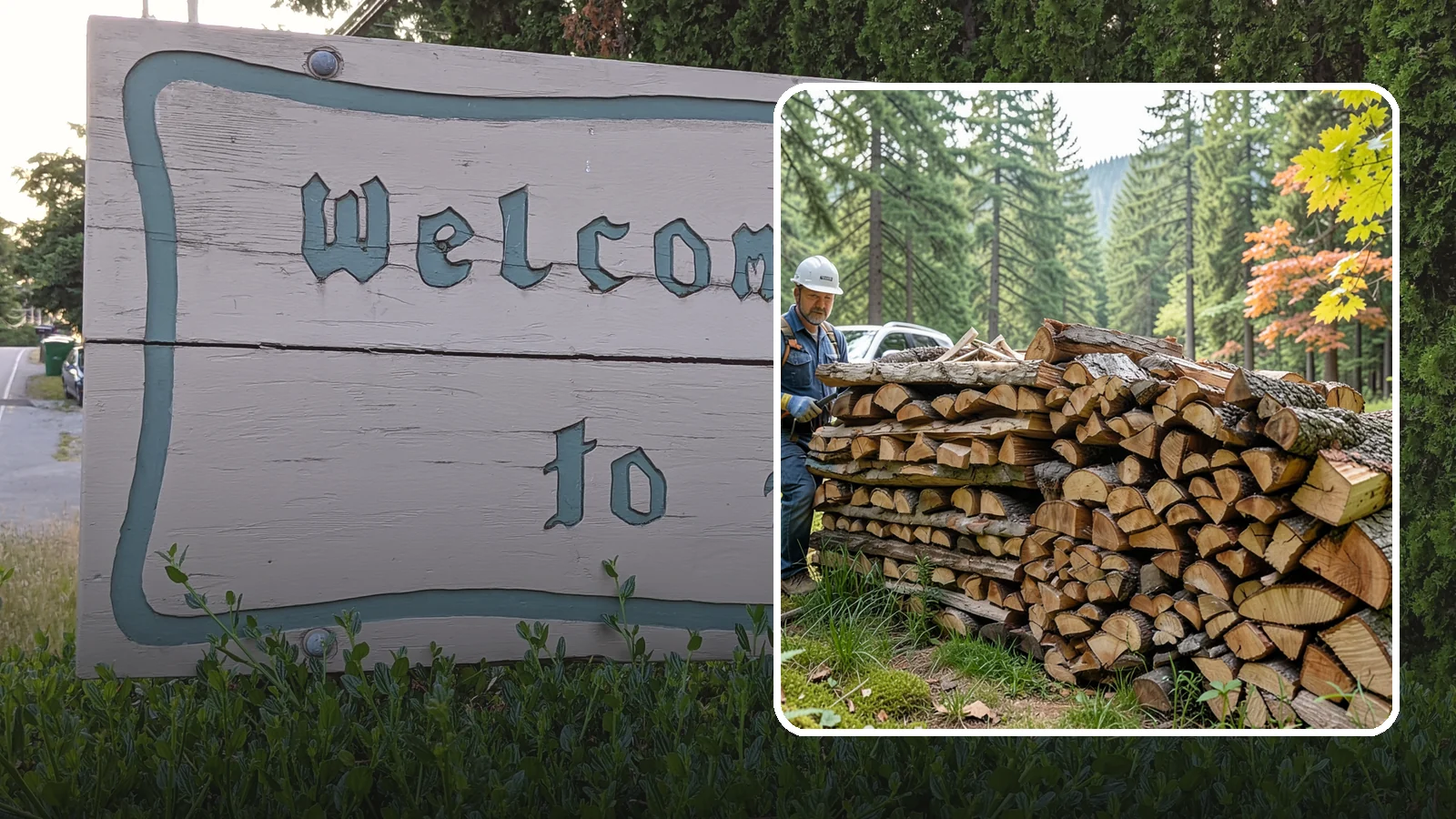 Outdoor Fireplace Wood in Brier, Snohomish County, WA - Seasoned firewood delivery for outdoor fireplaces, patios, and covered living spaces.