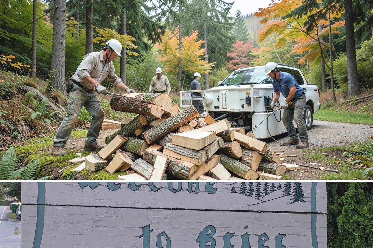 Outdoor Fireplace Wood in Brier, Snohomish County, WA - Outdoor fireplaces get heavy use in spring and fall shoulder seasons, so stock up ahead of those months.