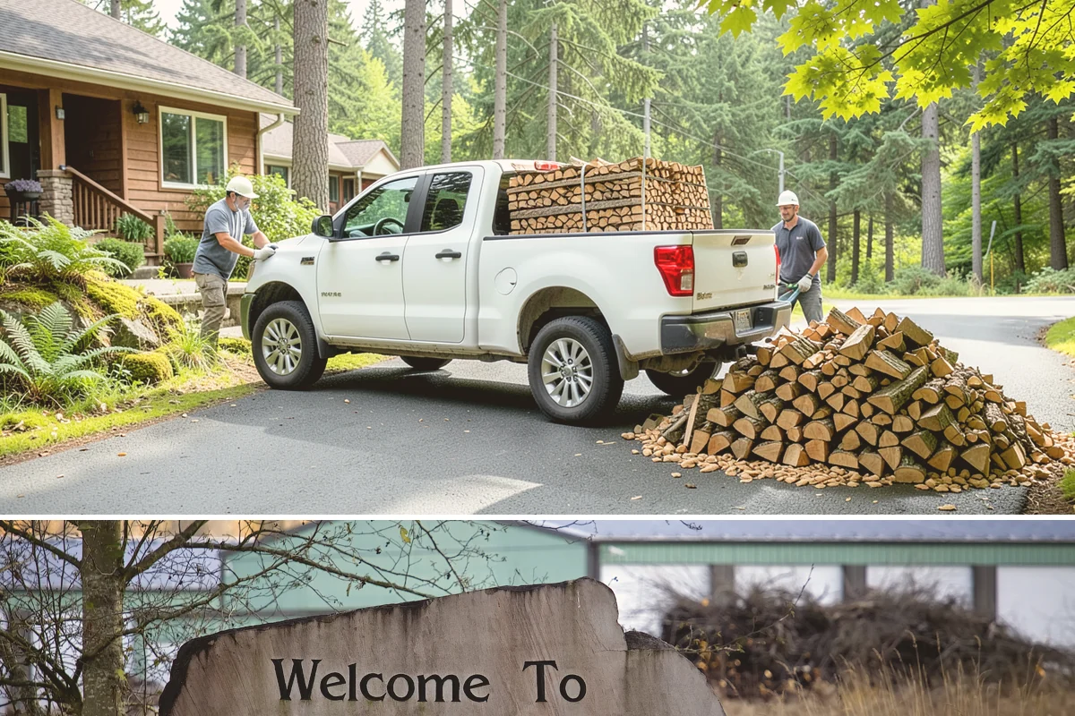Outdoor Fireplace Wood in Buckley, Pierce County, WA - Outdoor fireplaces get heavy use in spring and fall shoulder seasons, so stock up ahead of those months.