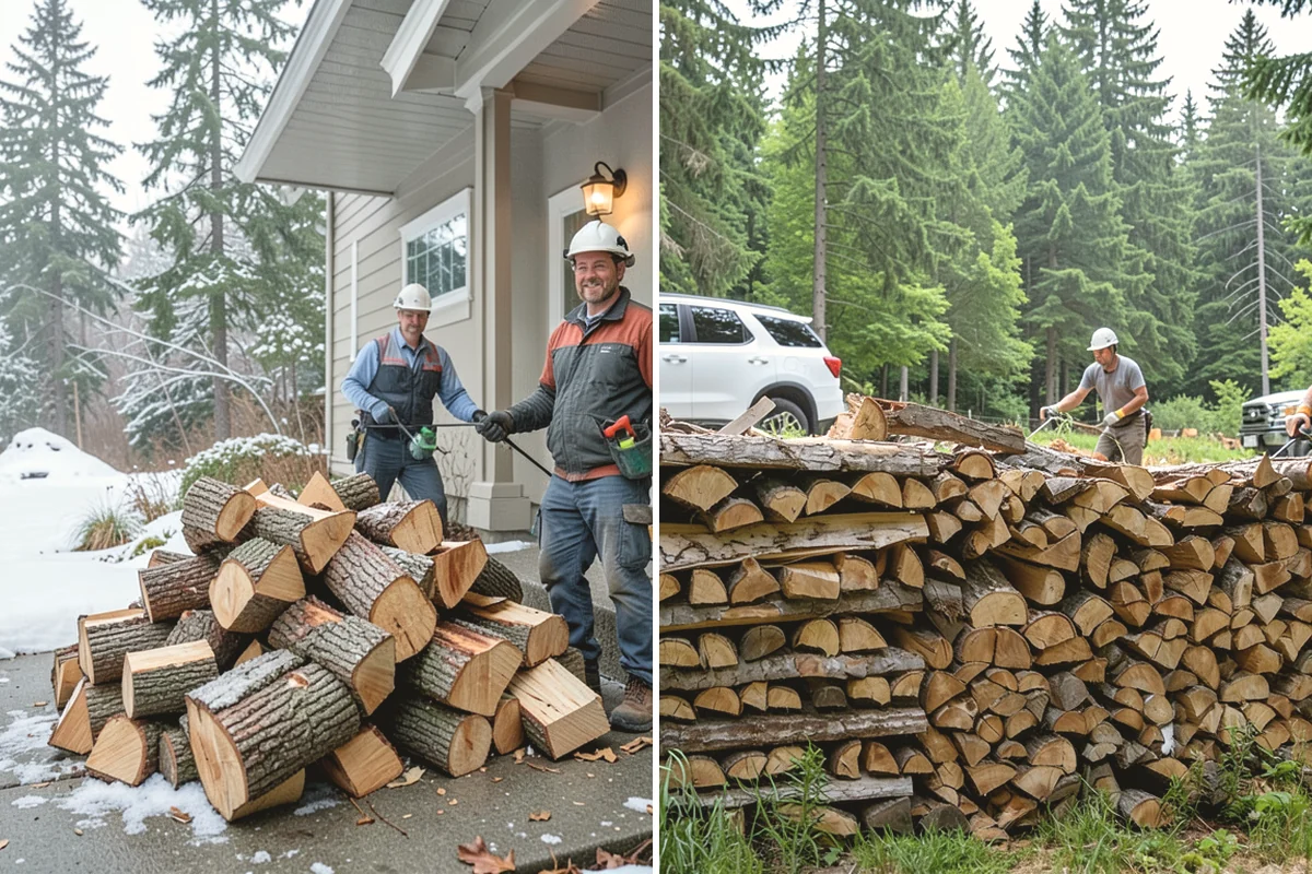 Outdoor Fireplace Wood in Carnation, King County, WA - Tell us about your fireplace and access
