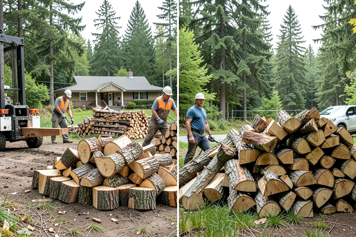 Outdoor Fireplace Wood in Concrete, Skagit County, WA - Tell us about your fireplace and access