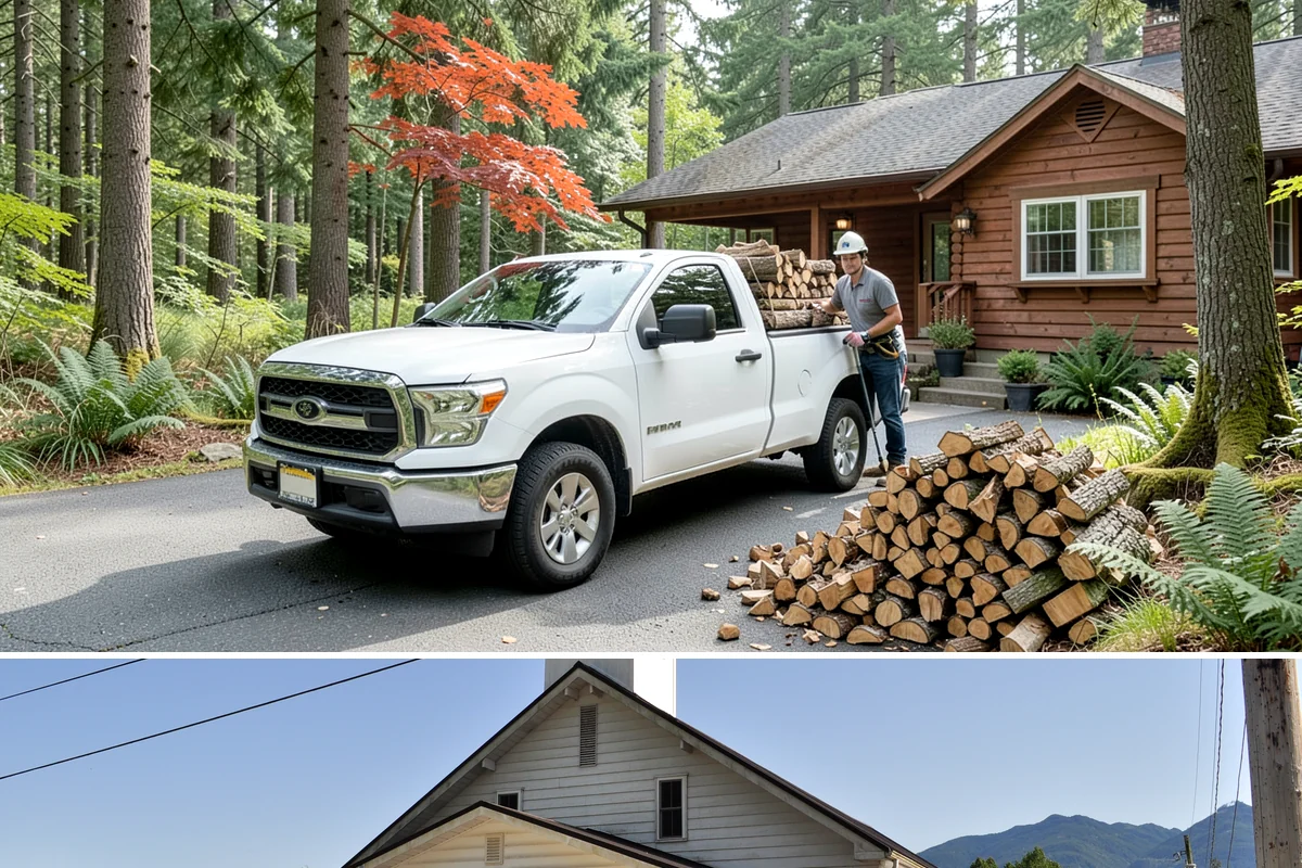 Outdoor Fireplace Wood in Concrete, Skagit County, WA - Outdoor fireplaces get heavy use in spring and fall shoulder seasons, so stock up ahead of those months.