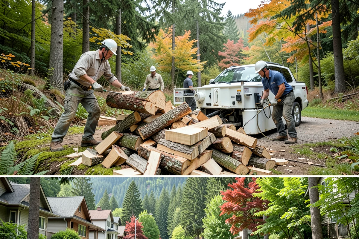 Outdoor Fireplace Wood in Darrington, Snohomish County, WA - Outdoor fireplaces get heavy use in spring and fall shoulder seasons, so stock up ahead of those months.