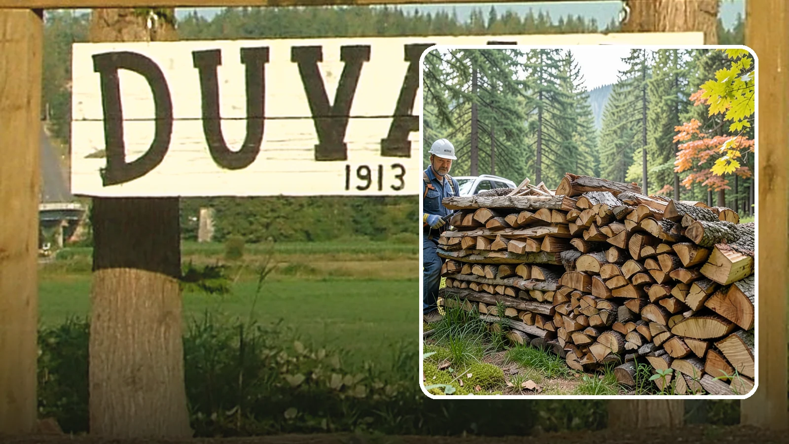 Outdoor Fireplace Wood in Duvall, King County, WA - Seasoned firewood delivery for outdoor fireplaces, patios, and covered living spaces.