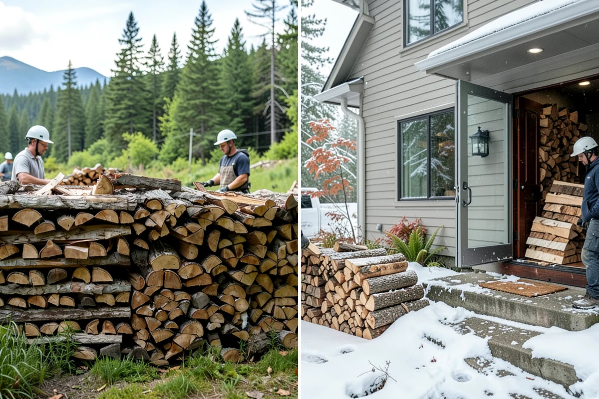 Outdoor Fireplace Wood in Enumclaw, King County, WA - Tell us about your fireplace and access