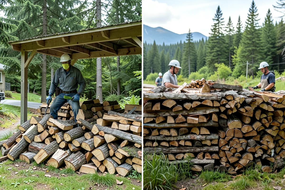 Outdoor Fireplace Wood in Everett, Snohomish County, WA - Tell us about your fireplace and access