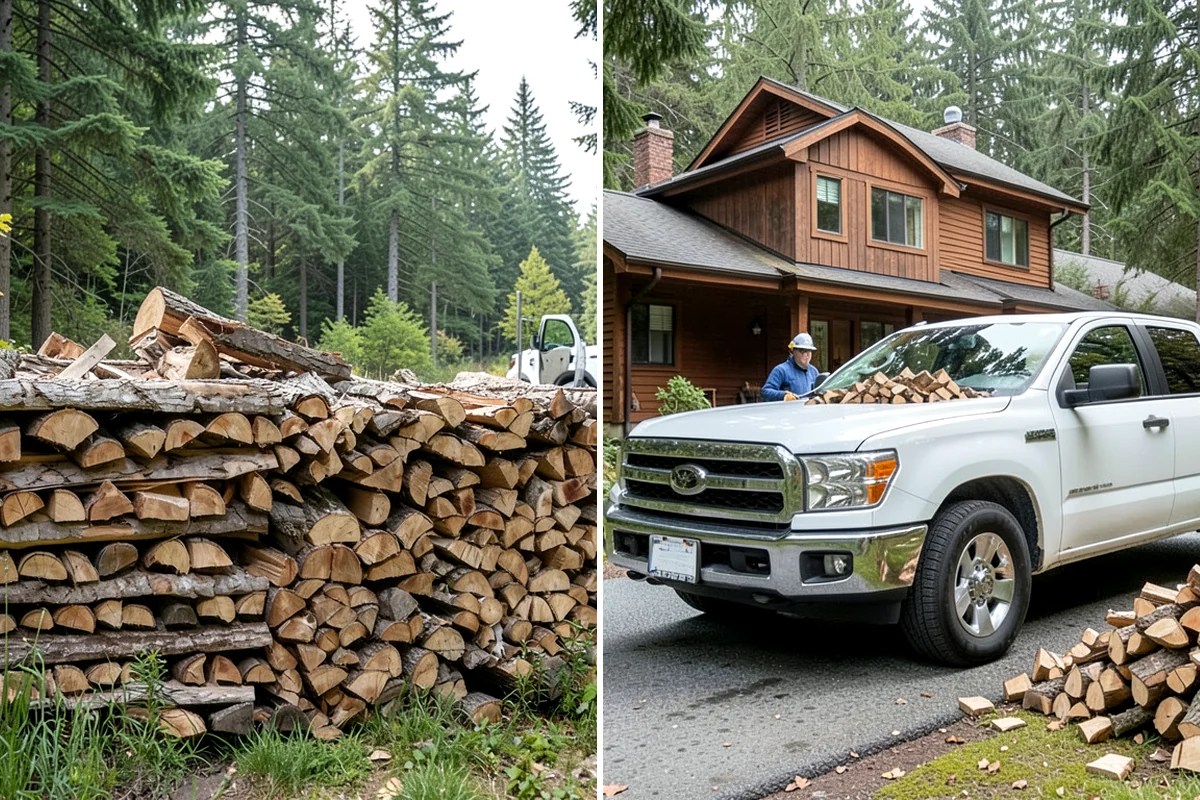 Outdoor Fireplace Wood in Federal Way, King County, WA - Tell us about your fireplace and access