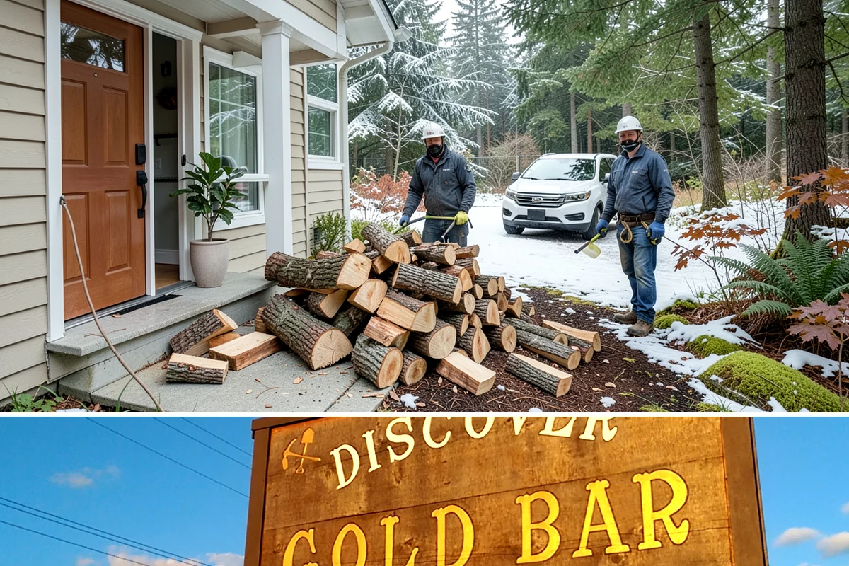 Outdoor Fireplace Wood in Gold Bar, Snohomish County, WA - Outdoor fireplaces get heavy use in spring and fall shoulder seasons, so stock up ahead of those months.