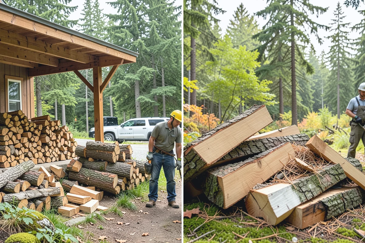 Outdoor Fireplace Wood in Granite Falls, Snohomish County, WA - Tell us about your fireplace and access
