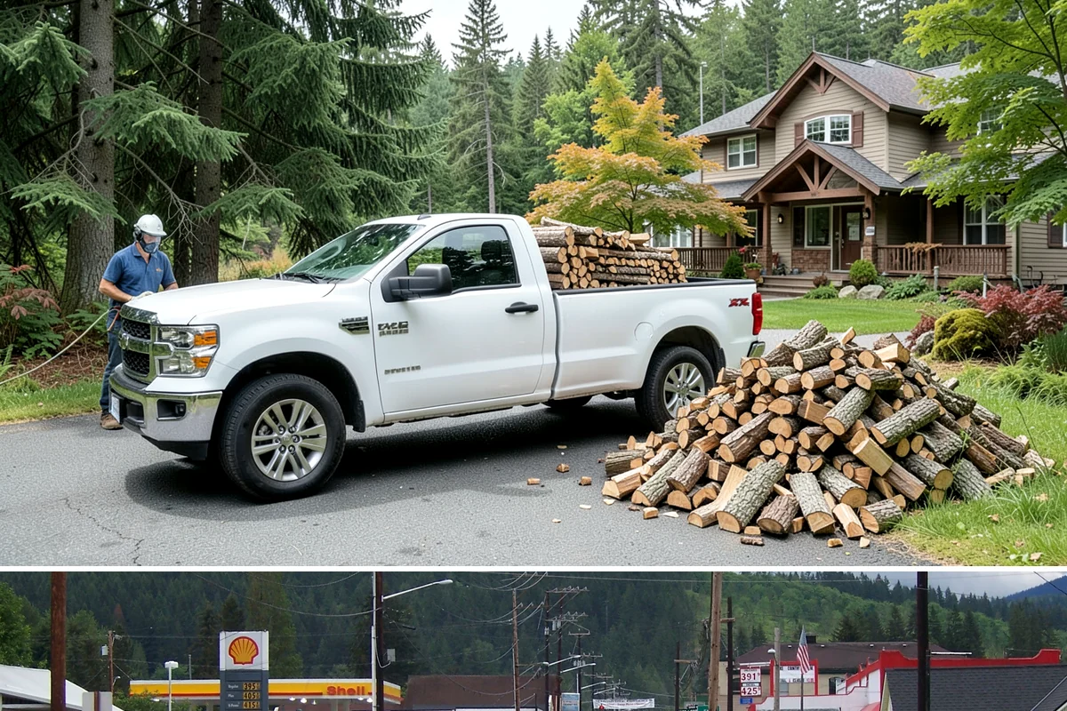 Outdoor Fireplace Wood in Granite Falls, Snohomish County, WA - Outdoor fireplaces get heavy use in spring and fall shoulder seasons, so stock up ahead of those months.