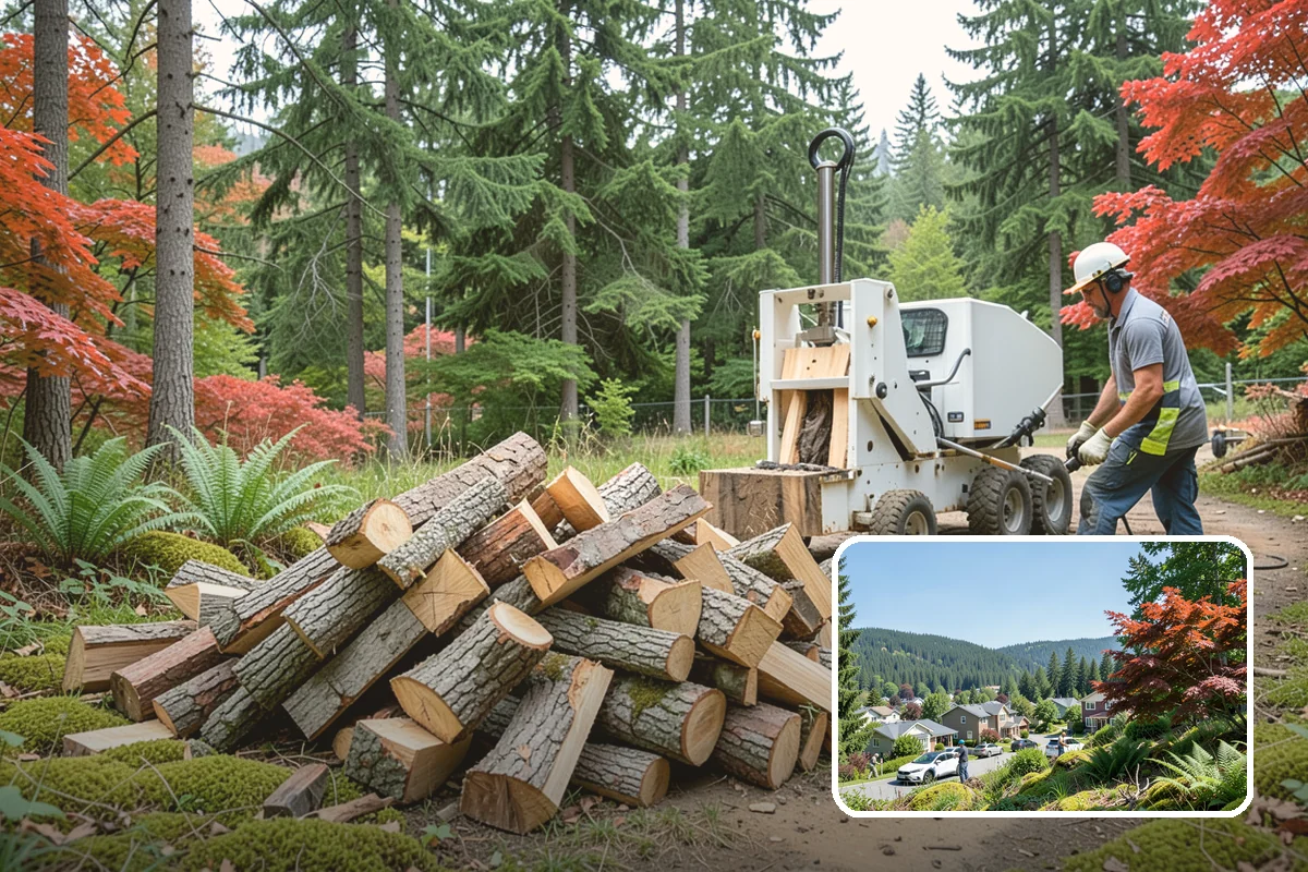 Outdoor Fireplace Wood in Index, Snohomish County, WA - Seasoned for a clean, steady flame