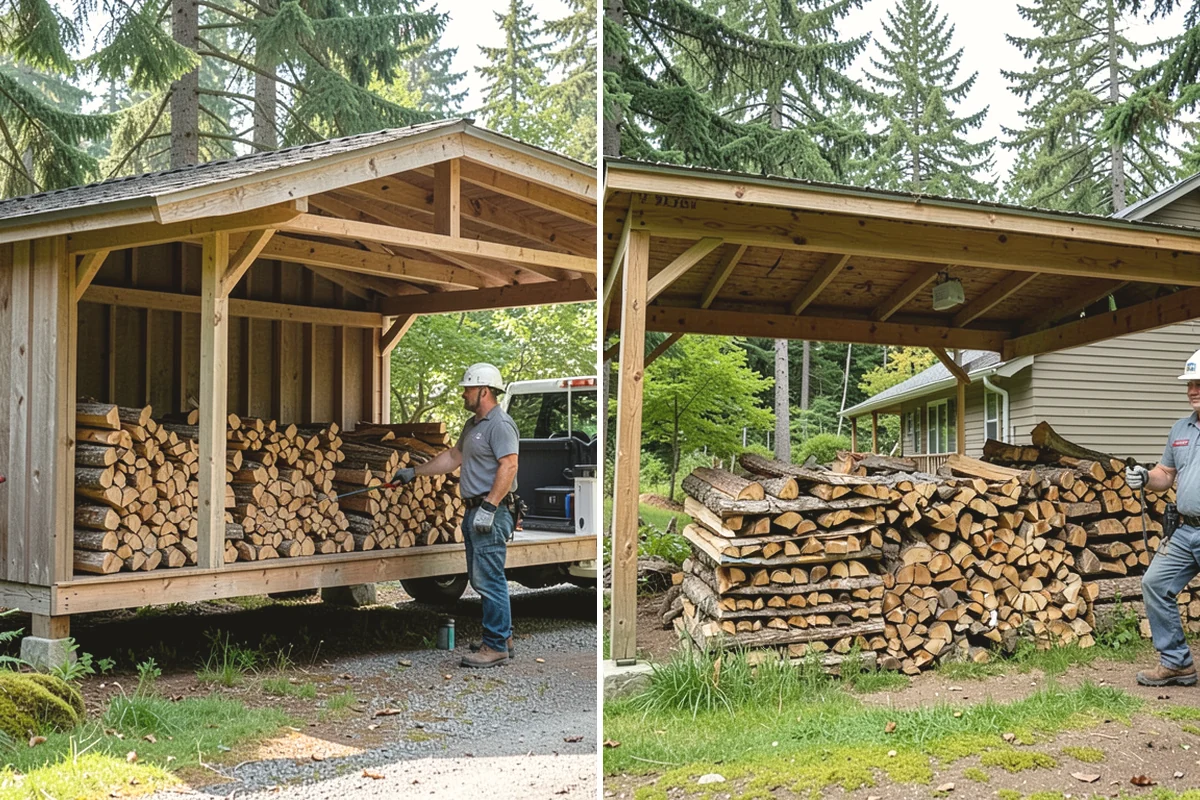 Outdoor Fireplace Wood in Issaquah, King County, WA - Tell us about your fireplace and access