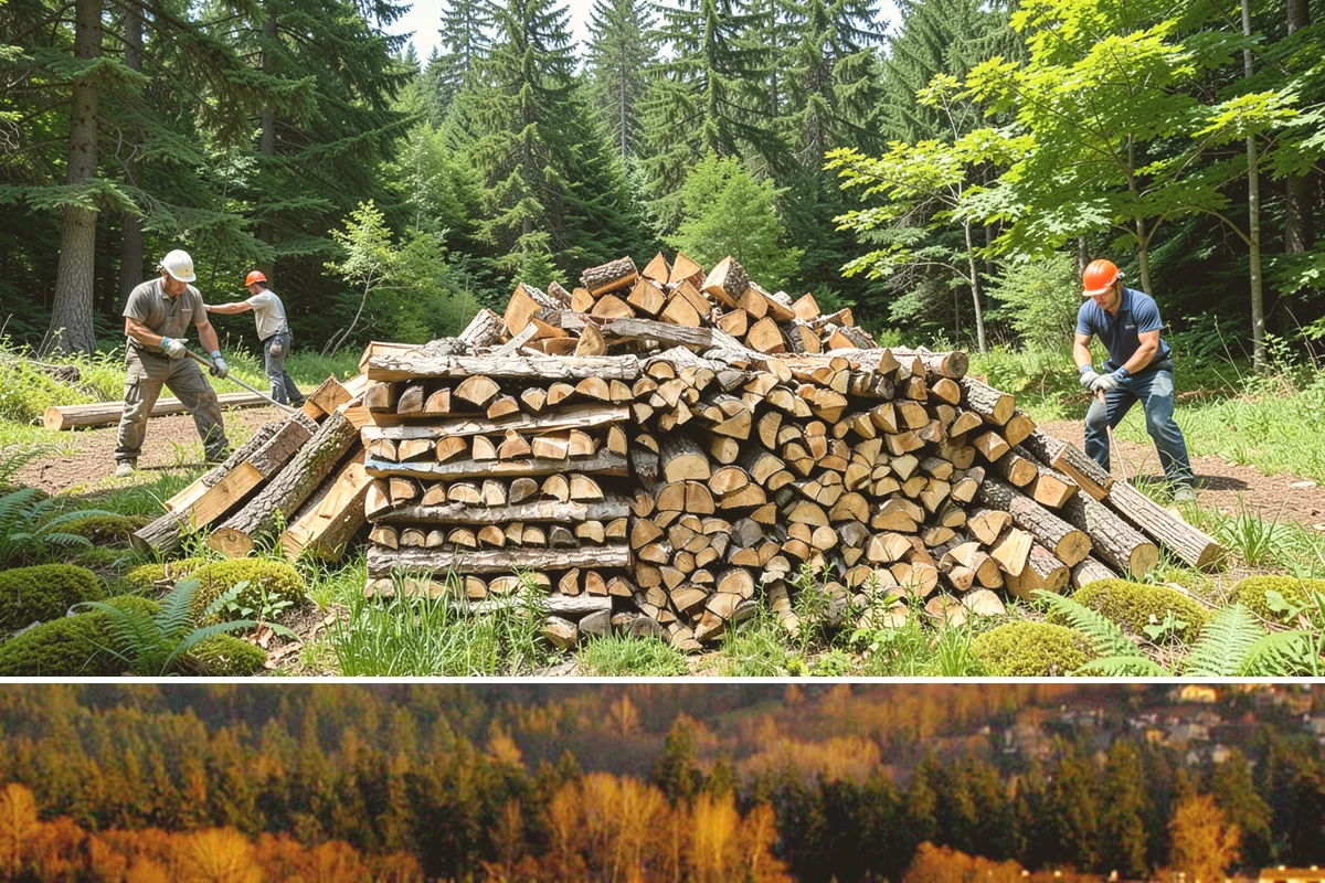 Outdoor Fireplace Wood in Kenmore, King County, WA - Outdoor fireplaces get heavy use in spring and fall shoulder seasons, so stock up ahead of those months.