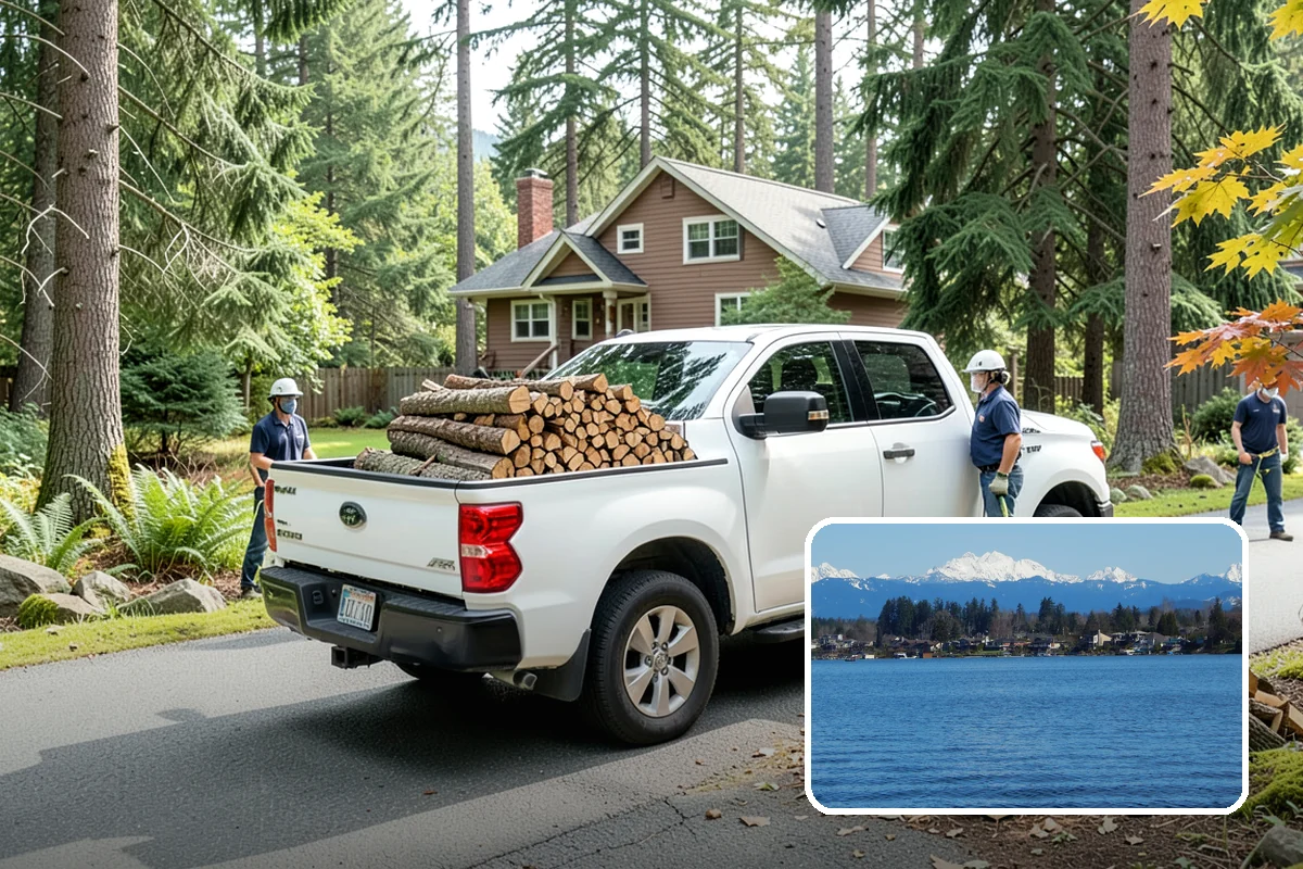 Outdoor Fireplace Wood in Lake Stevens, Snohomish County, WA - Seasoned for a clean, steady flame