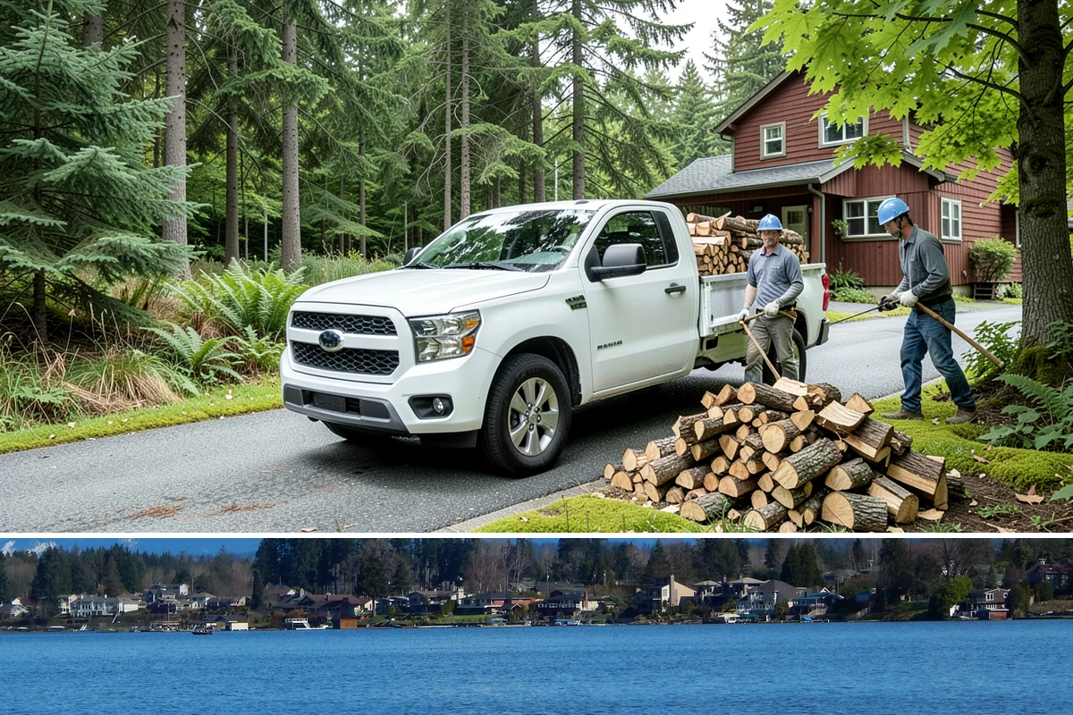 Outdoor Fireplace Wood in Lake Stevens, Snohomish County, WA - Outdoor fireplaces get heavy use in spring and fall shoulder seasons, so stock up ahead of those months.