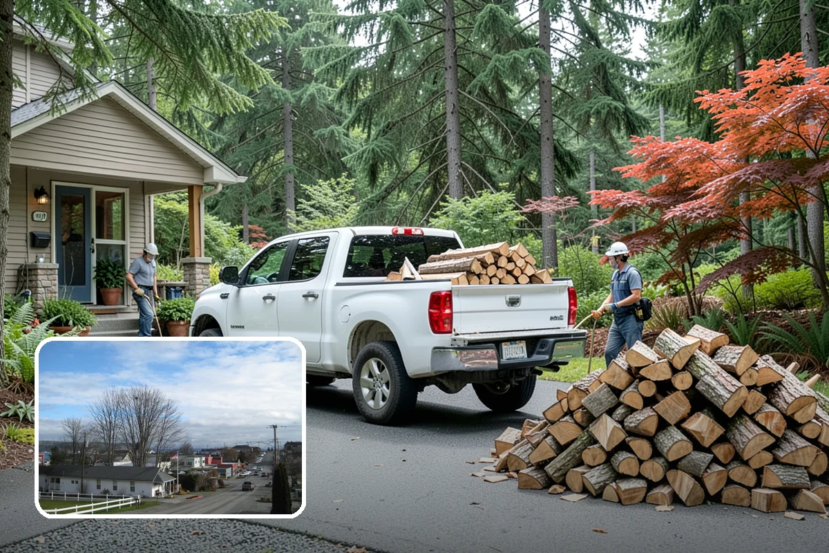 Outdoor Fireplace Wood in Langley, WA - Seasoned for a clean, steady flame