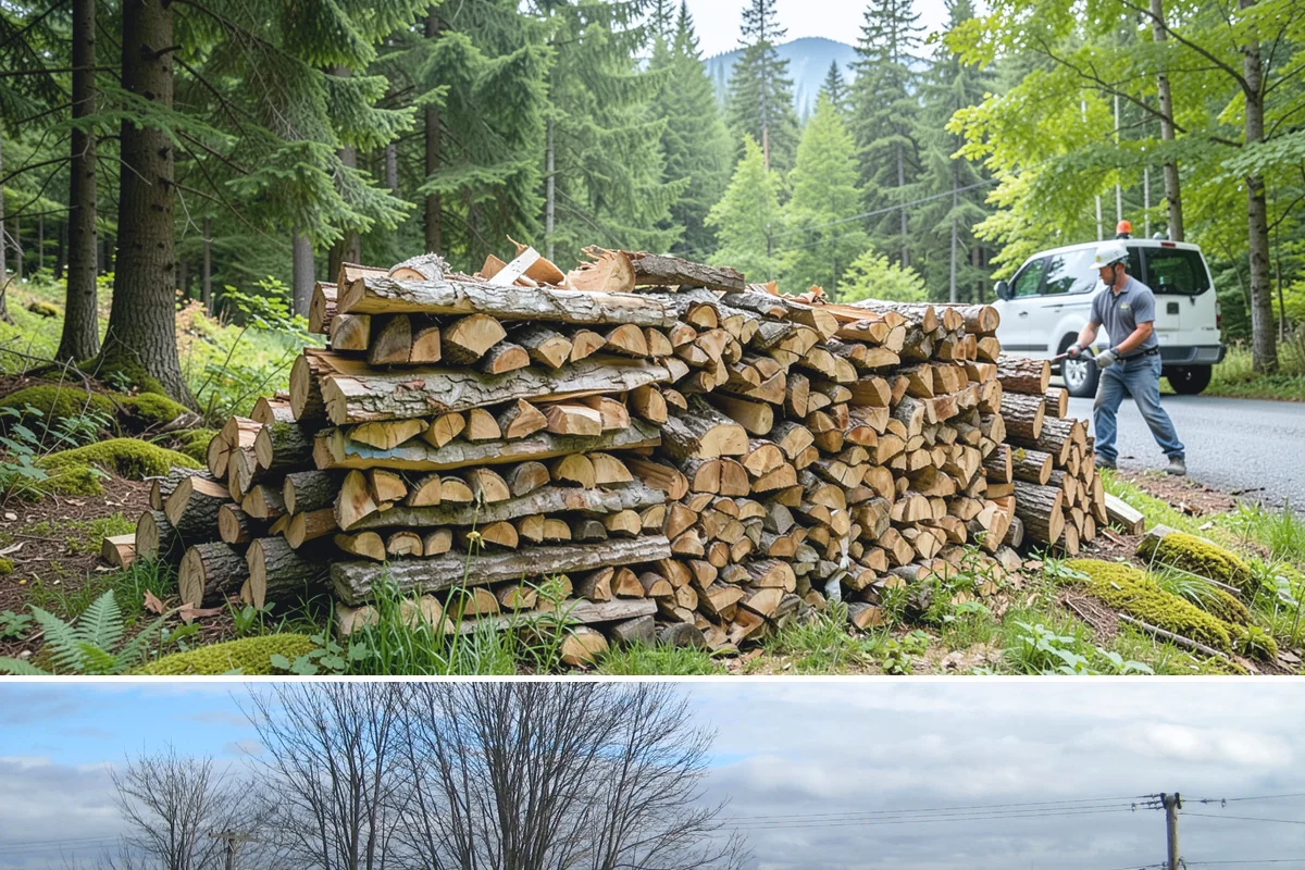 Outdoor Fireplace Wood in Langley, WA - Outdoor fireplaces get heavy use in spring and fall shoulder seasons, so stock up ahead of those months.