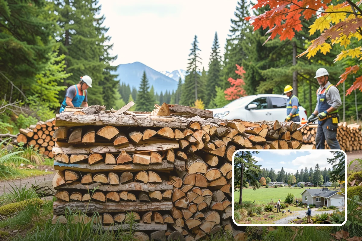 Outdoor Fireplace Wood in Lyman, WA - Seasoned for a clean, steady flame