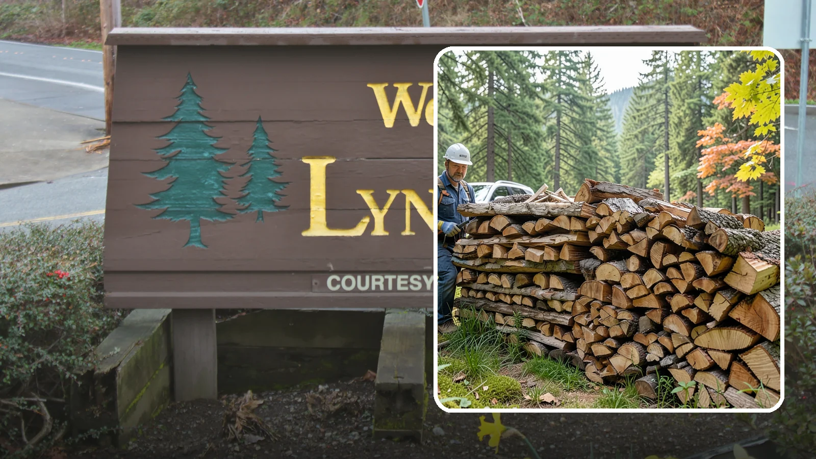 Outdoor Fireplace Wood in Lynnwood, Snohomish County, WA - Seasoned firewood delivery for outdoor fireplaces, patios, and covered living spaces.