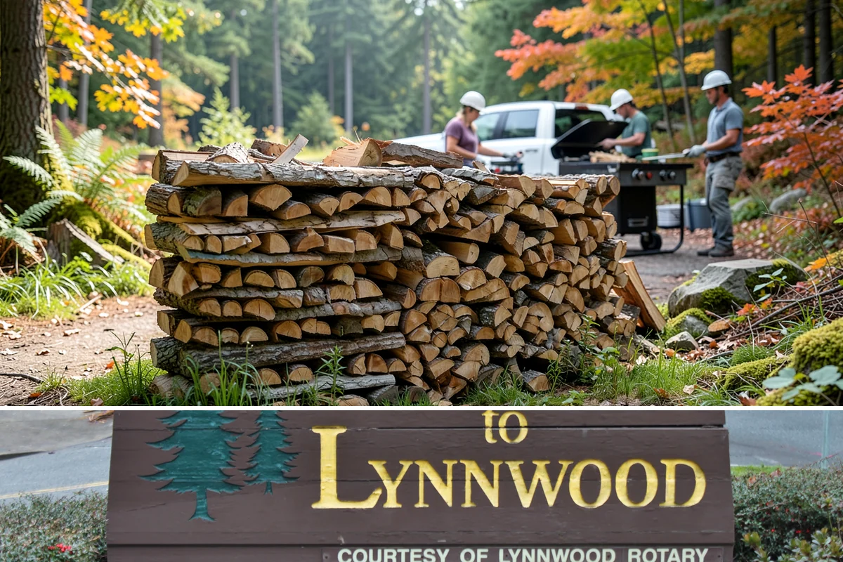 Outdoor Fireplace Wood in Lynnwood, Snohomish County, WA - Outdoor fireplaces get heavy use in spring and fall shoulder seasons, so stock up ahead of those months.