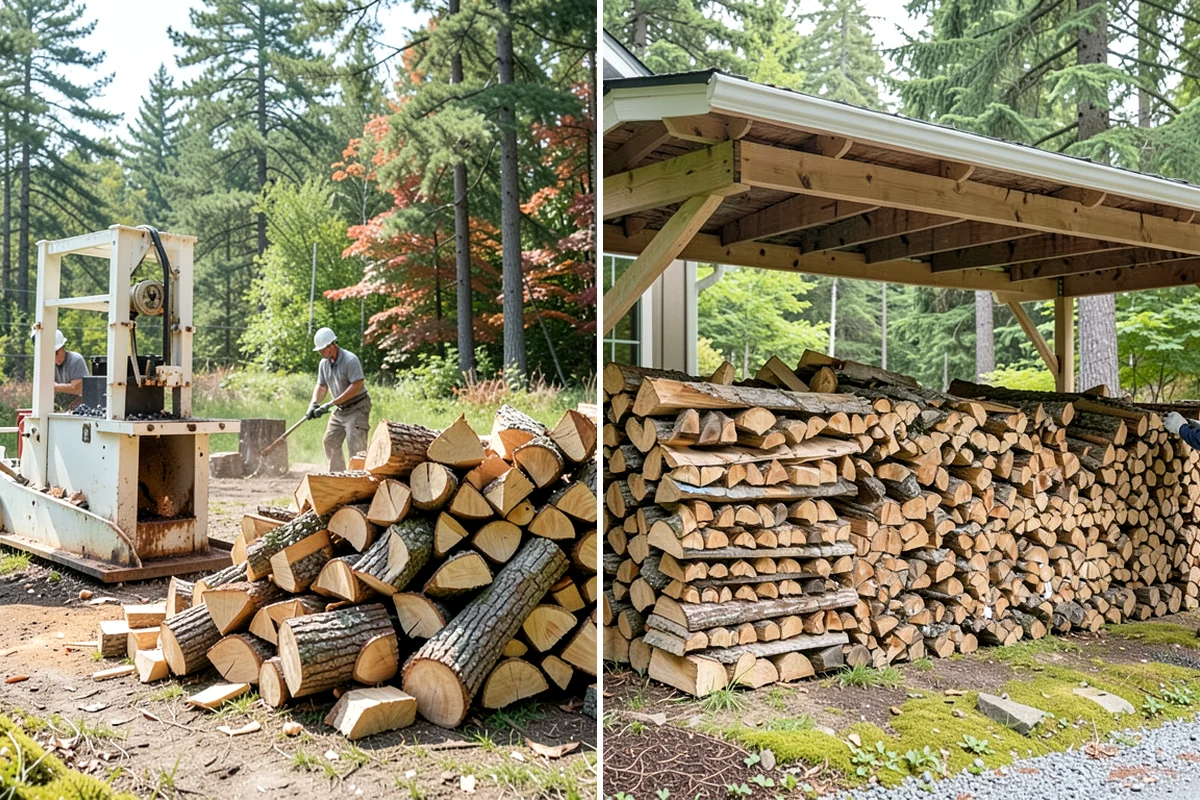 Outdoor Fireplace Wood in Maple Valley, King County, WA - Tell us about your fireplace and access