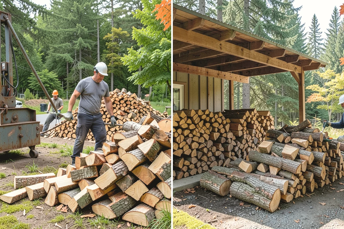 Outdoor Fireplace Wood in Mercer Island, King County, WA - Tell us about your fireplace and access