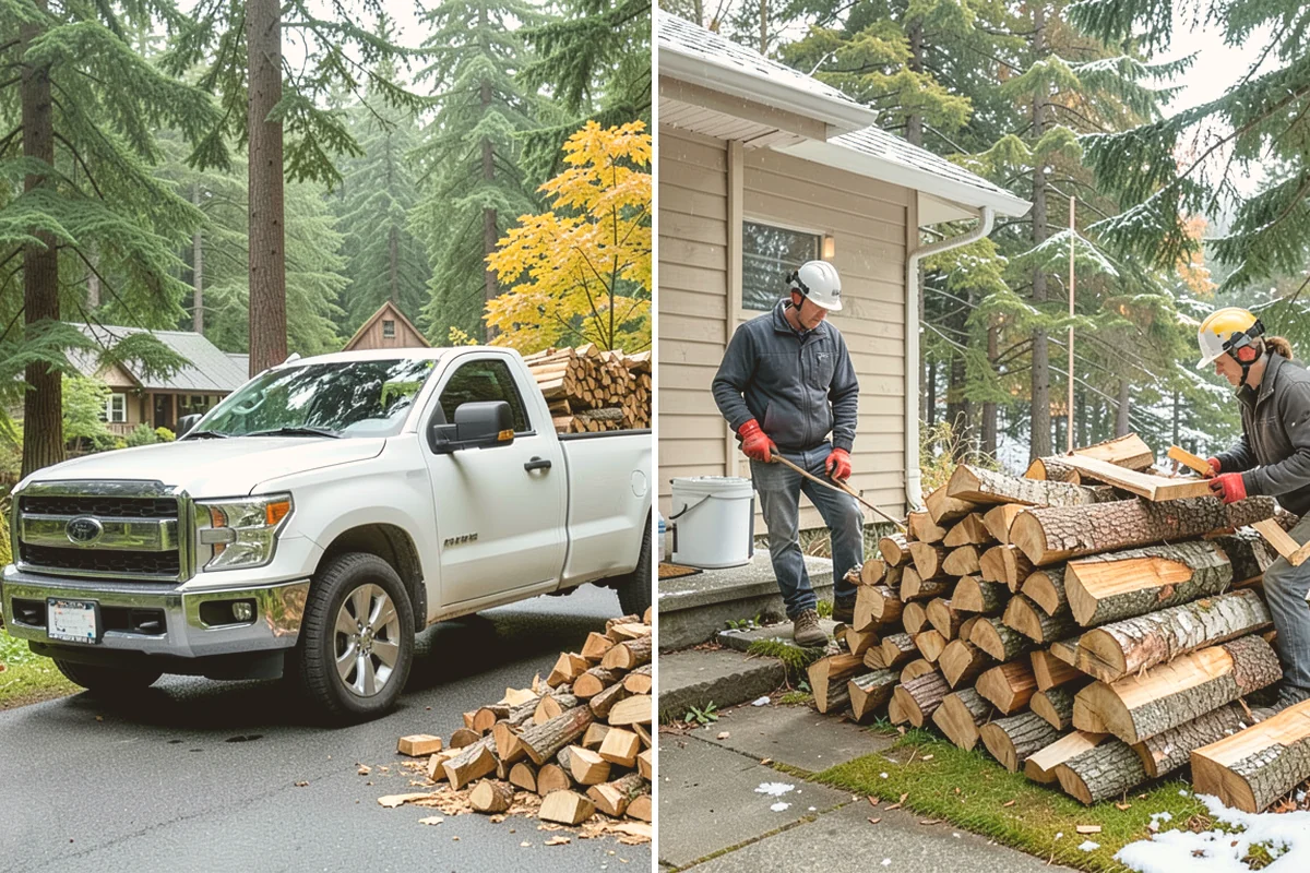 Outdoor Fireplace Wood in Mount Vernon, WA - Tell us about your fireplace and access