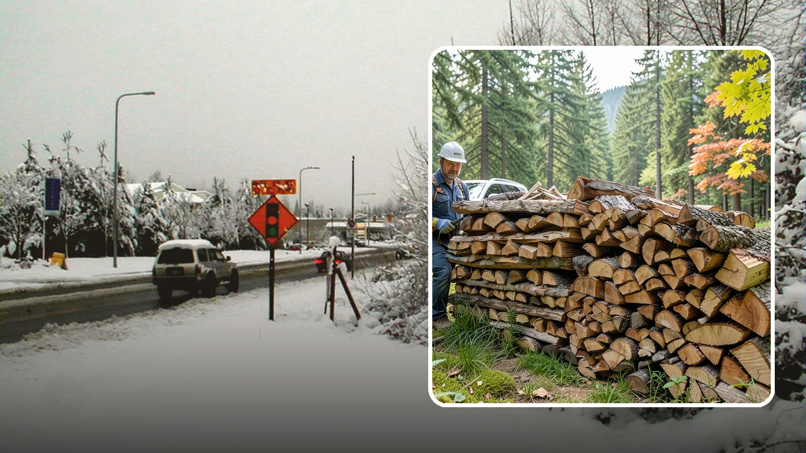 Outdoor Fireplace Wood in Newcastle, King County, WA - Seasoned firewood delivery for outdoor fireplaces, patios, and covered living spaces.