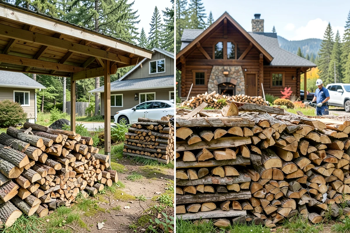 Outdoor Fireplace Wood in Normandy Park, King County, WA - Tell us about your fireplace and access