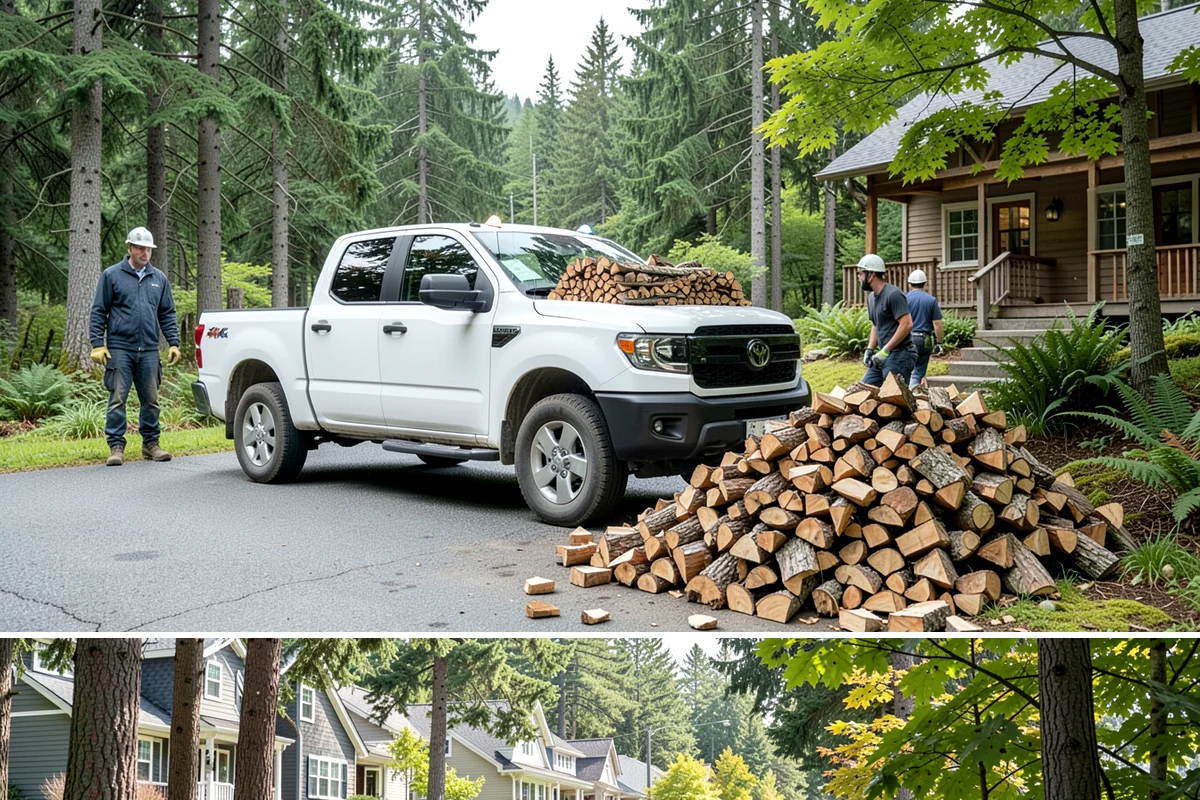 Outdoor Fireplace Wood in Normandy Park, King County, WA - Outdoor fireplaces get heavy use in spring and fall shoulder seasons, so stock up ahead of those months.