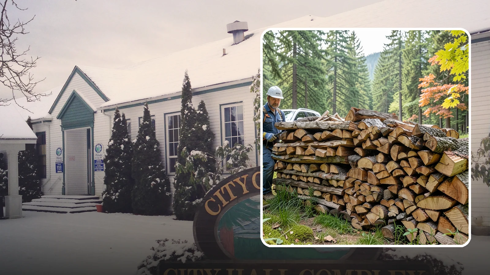 Outdoor Fireplace Wood in Pacific, King County, WA - Seasoned firewood delivery for outdoor fireplaces, patios, and covered living spaces.