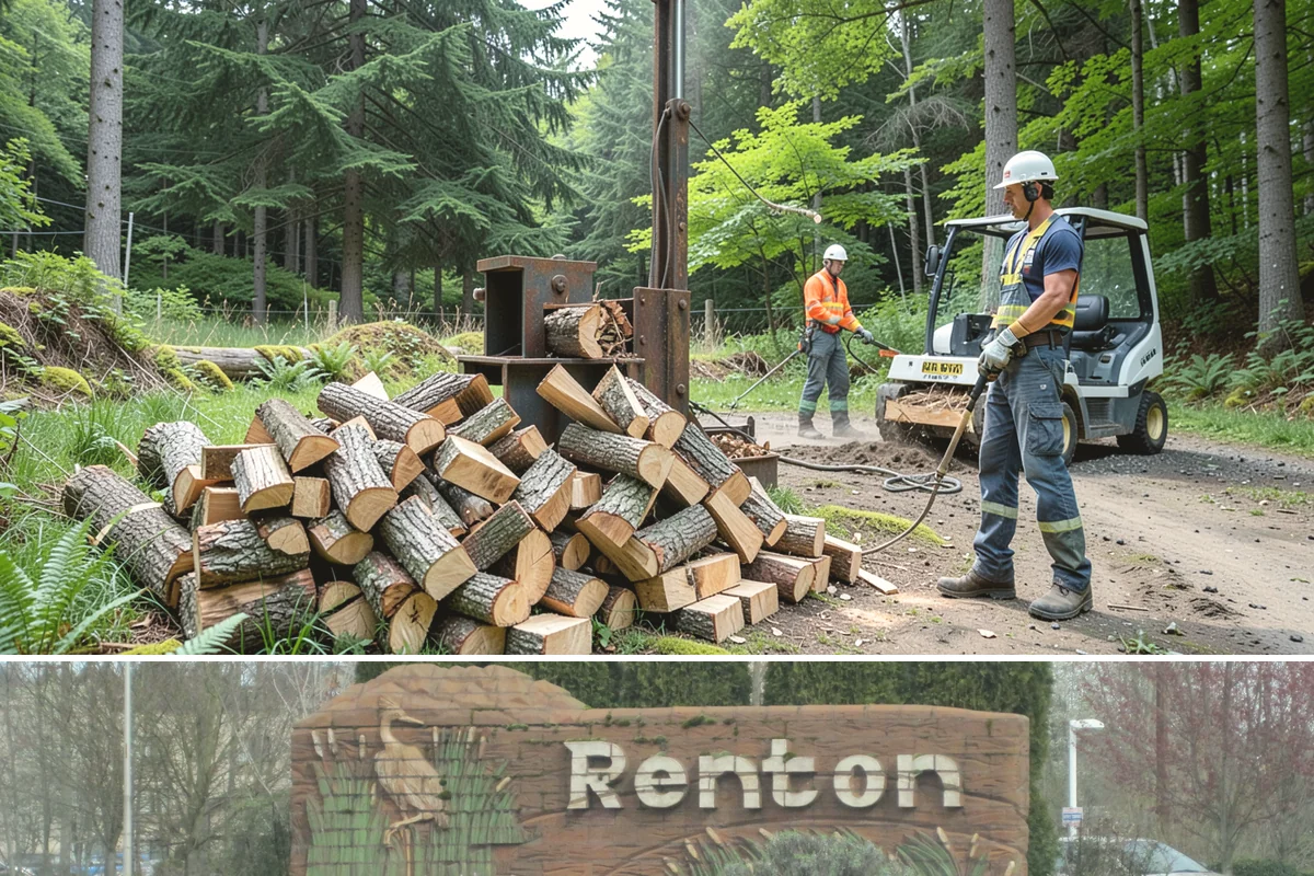 Outdoor Fireplace Wood in Renton, King County, WA - Outdoor fireplaces get heavy use in spring and fall shoulder seasons, so stock up ahead of those months.