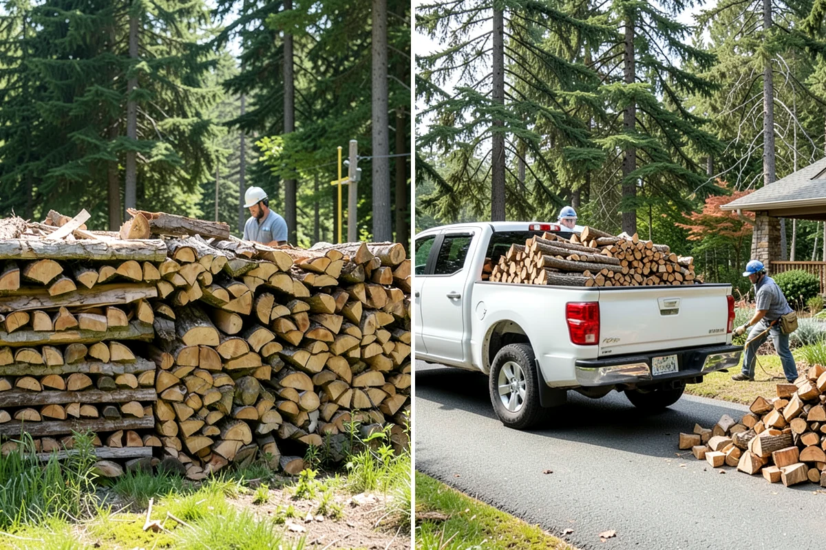 Outdoor Fireplace Wood in Seattle, King County, WA - Tell us about your fireplace and access