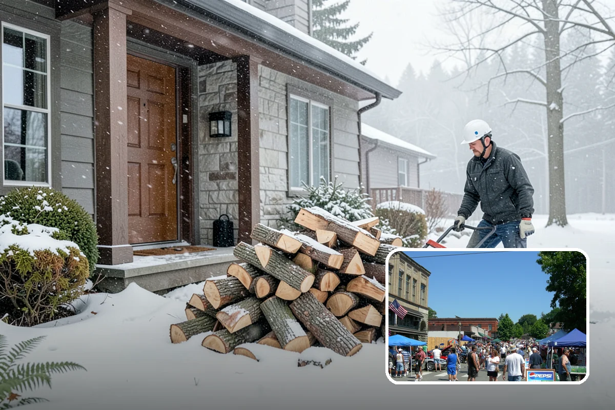 Outdoor Fireplace Wood in Snohomish, Snohomish County, WA - Seasoned for a clean, steady flame