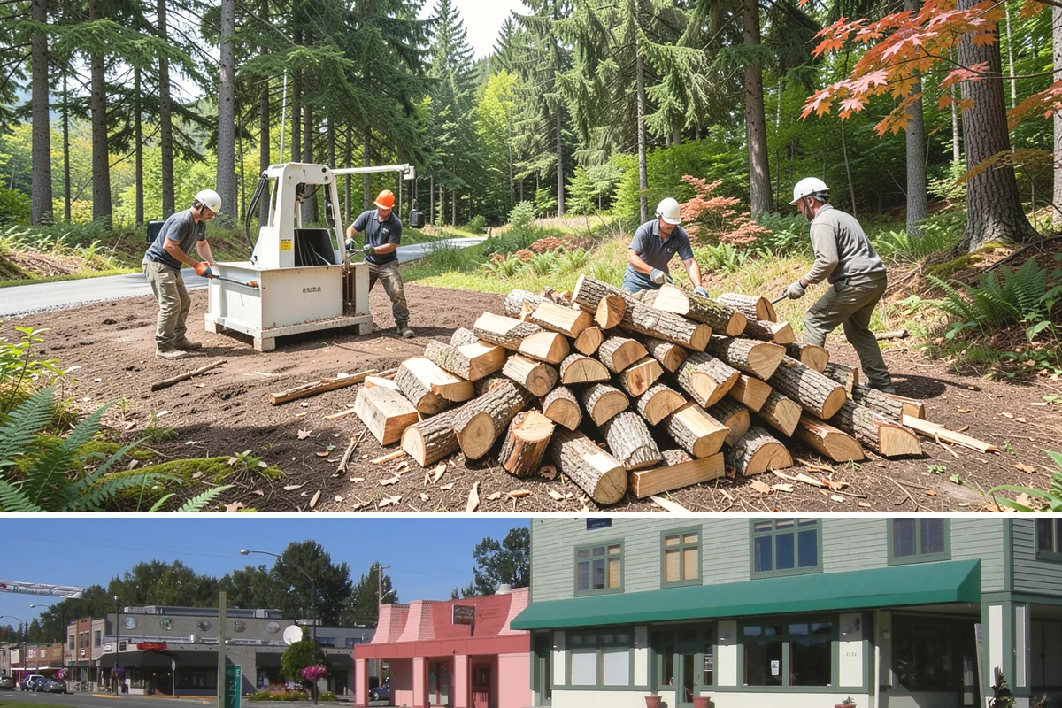 Outdoor Fireplace Wood in Snoqualmie, King County, WA - Outdoor fireplaces get heavy use in spring and fall shoulder seasons, so stock up ahead of those months.