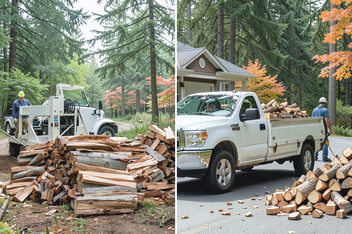 Outdoor Fireplace Wood in South Prairie, Pierce County, WA - Tell us about your fireplace and access
