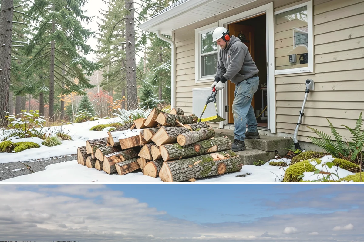 Outdoor Fireplace Wood in University Place, Pierce County, WA - Outdoor fireplaces get heavy use in spring and fall shoulder seasons, so stock up ahead of those months.
