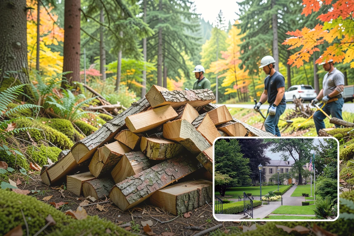Outdoor Fireplace Wood in Woodinville, King County, WA - Seasoned for a clean, steady flame