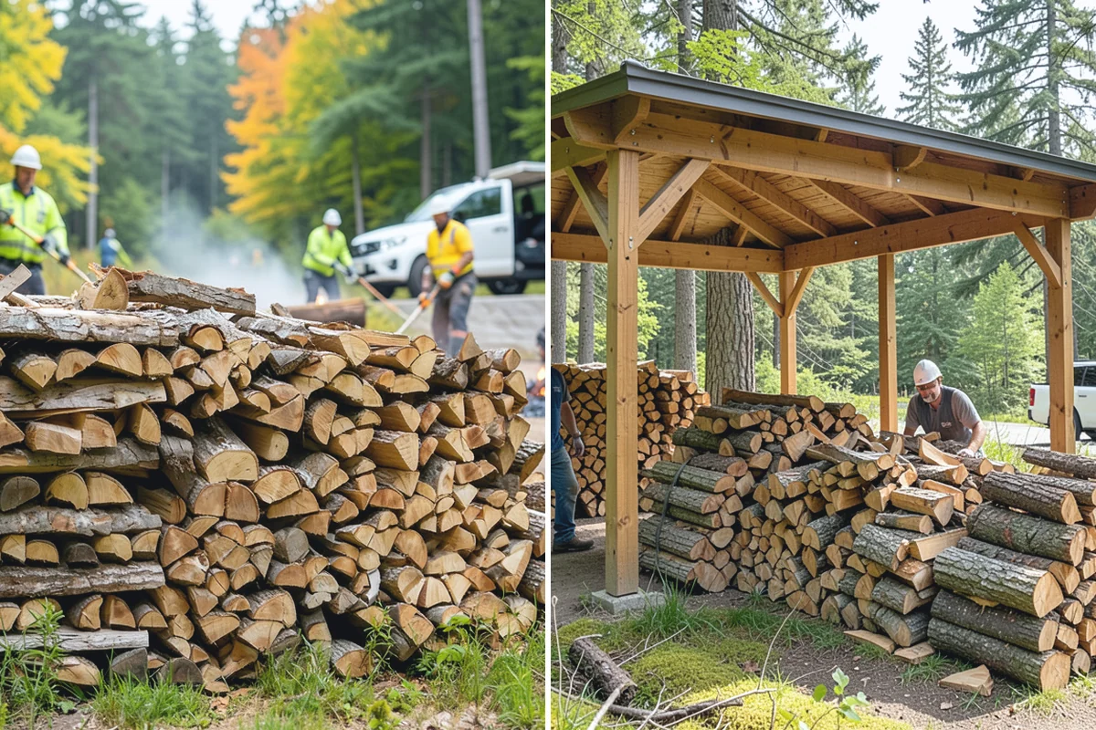Outdoor Fireplace Wood in Woodinville, King County, WA - Tell us about your fireplace and access