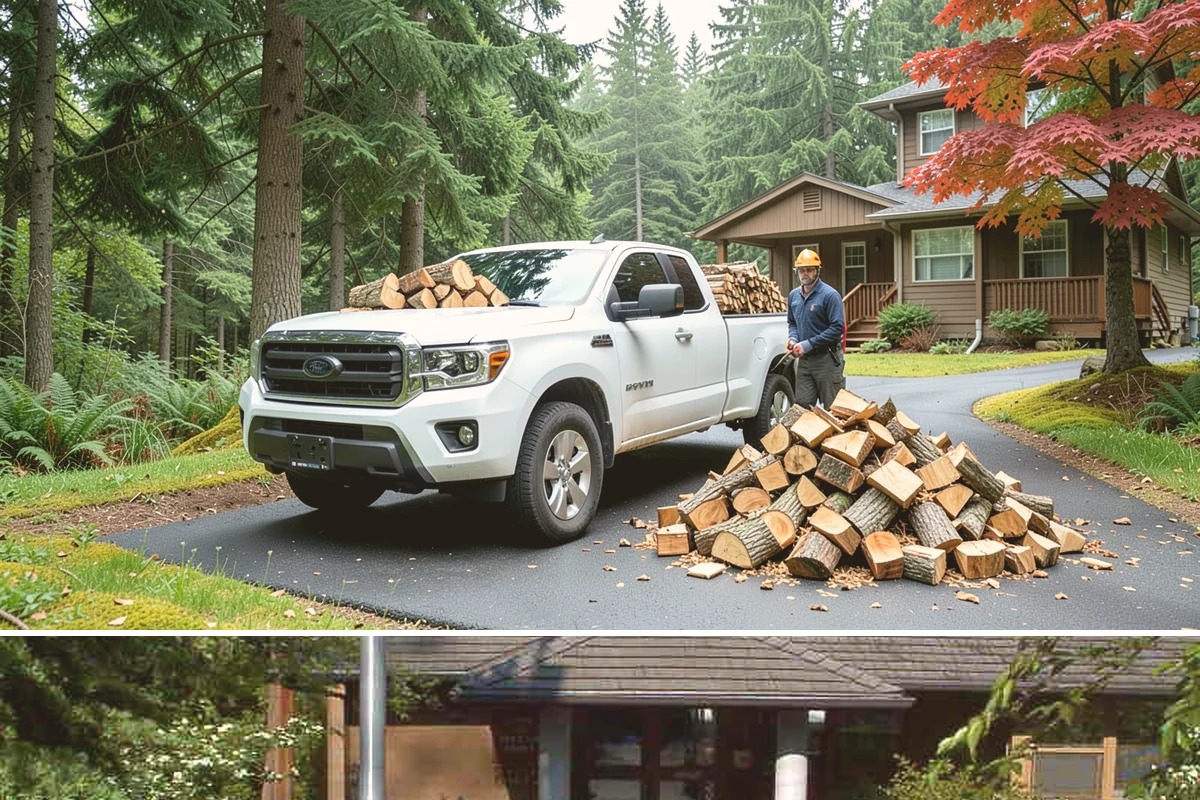 Outdoor Fireplace Wood in Yarrow Point, King County, WA - Outdoor fireplaces get heavy use in spring and fall shoulder seasons, so stock up ahead of those months.