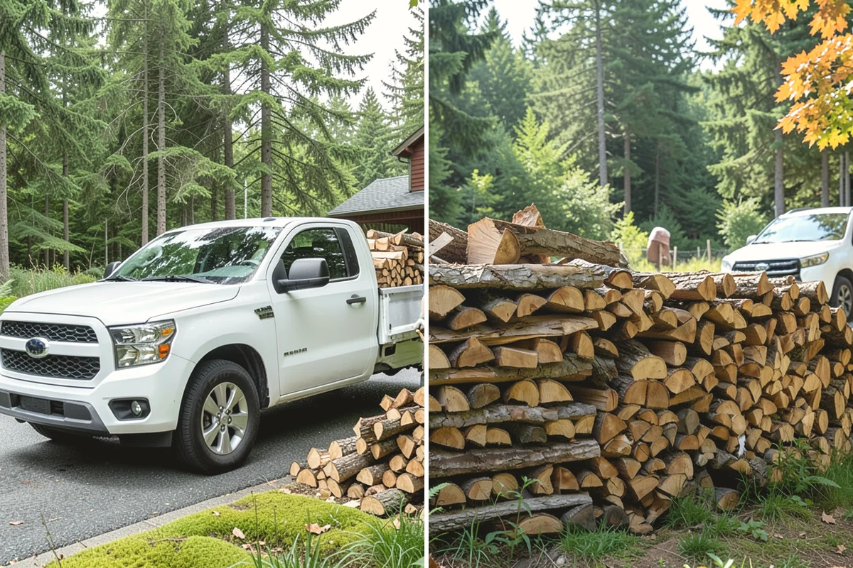 Outdoor Stacking in Black Diamond, King County, WA - Deliver the ordered volume to your chosen spot