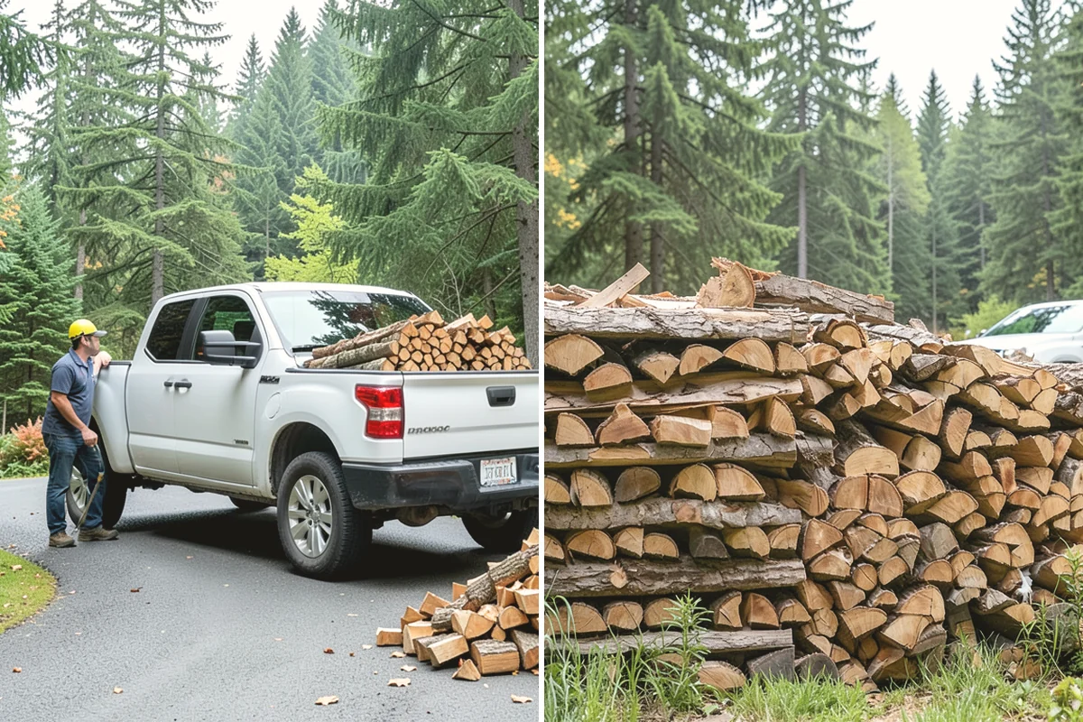 Outdoor Stacking in Edgewood, WA - Deliver the ordered volume to your chosen spot