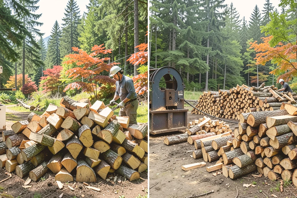 Outdoor Stacking in Fife, Pierce County, WA - Deliver the ordered volume to your chosen spot