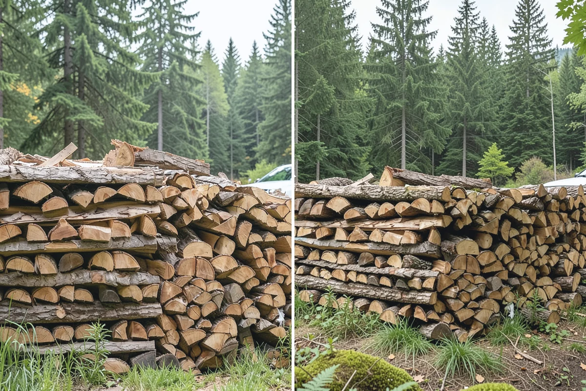 Outdoor Stacking in Granite Falls, Snohomish County, WA - Deliver the ordered volume to your chosen spot