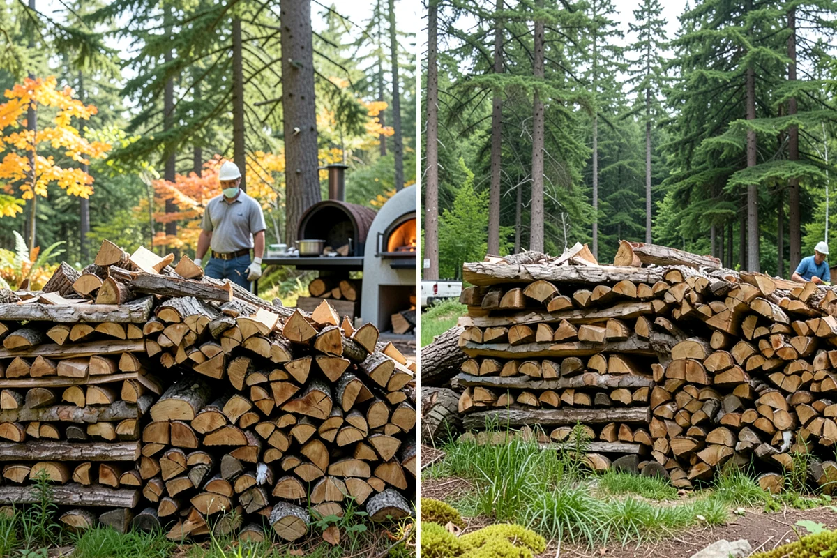 Outdoor Stacking in Hunts Point, King County, WA - Deliver the ordered volume to your chosen spot