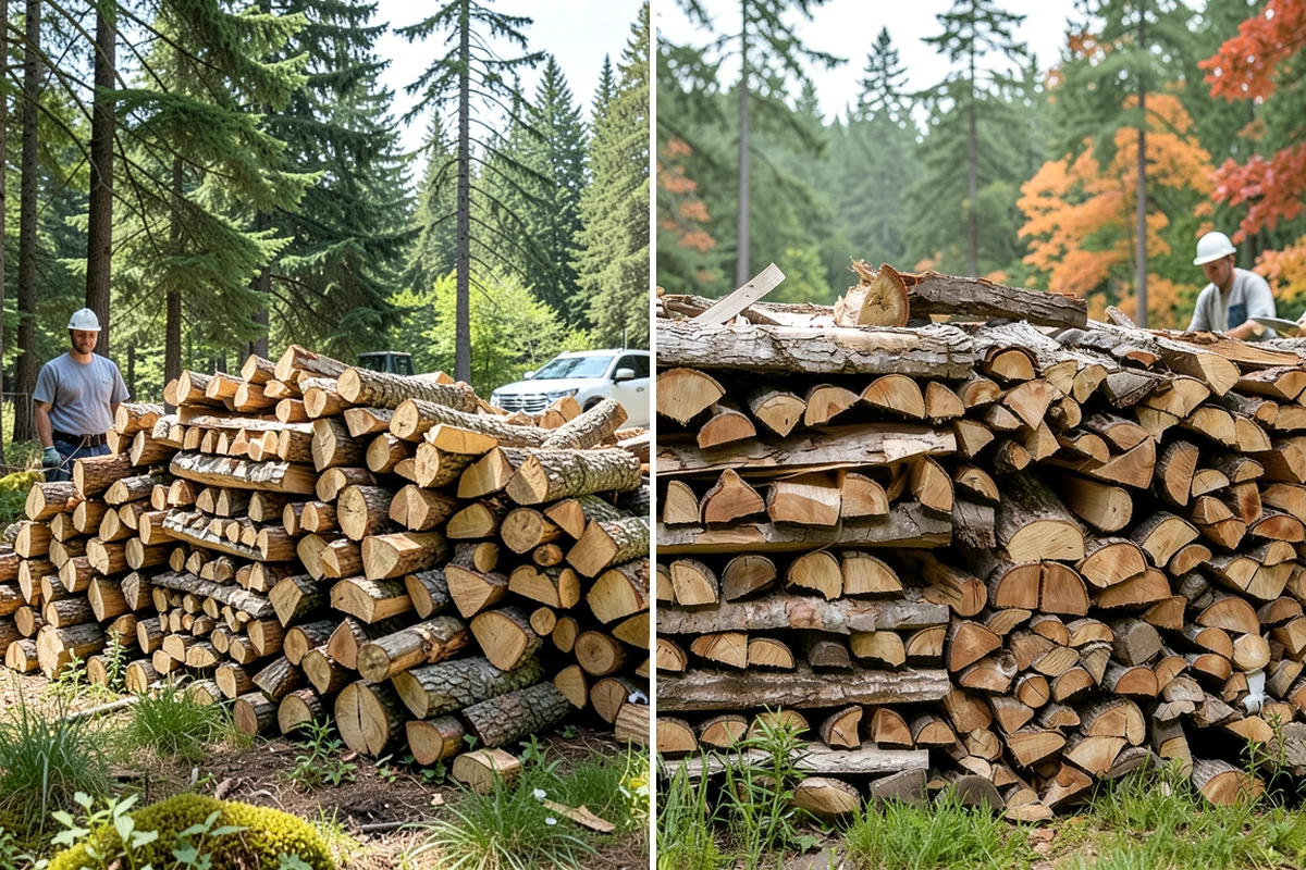 Outdoor Stacking in Lyman, WA - Deliver the ordered volume to your chosen spot